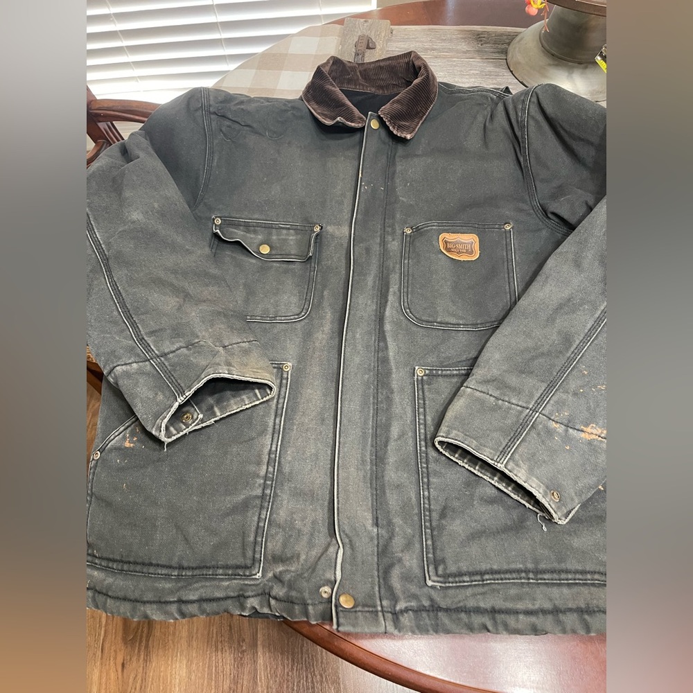 Vintage Big Smith lined coat jacket